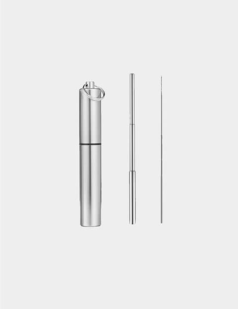 Reusable Stainless Steel Straw Image 1